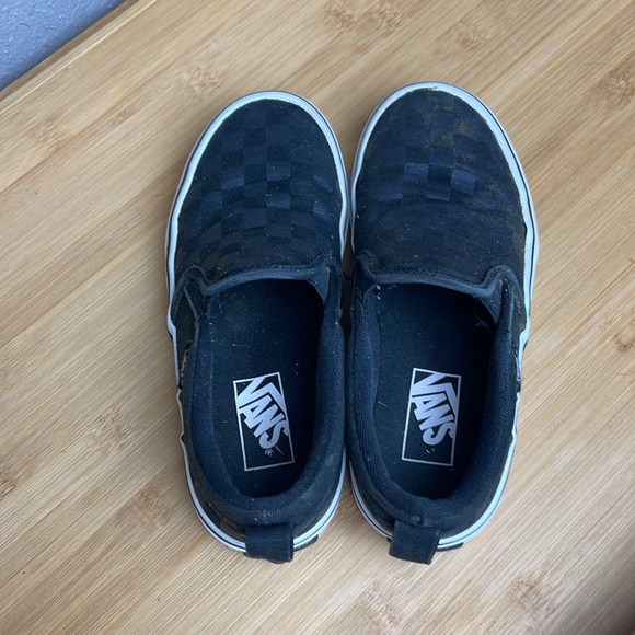 Black checkered vans - Picture 2 of 5